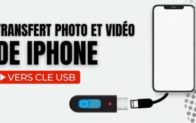 Guide pour transférer les photos de votre iPhone sur une clé USB