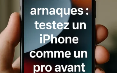 Évitez les arnaques : testez un iPhone comme un pro avant l’achat